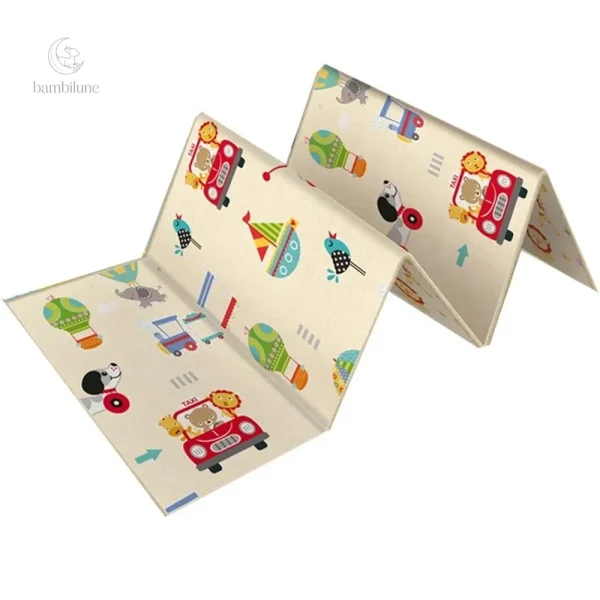Tapis pliable adapté aux enfants de 1 à 2 ans