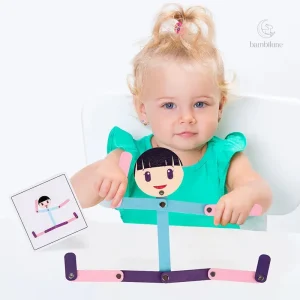 Puzzle coloré sur le thème du sport pour les tout-petits