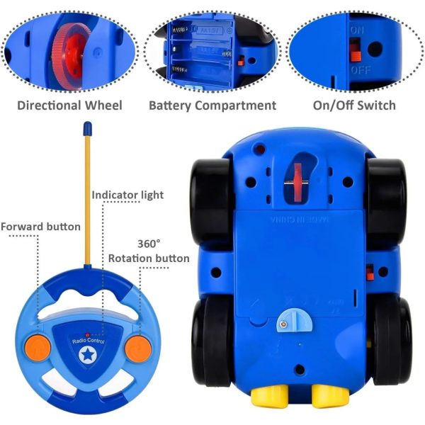 Voiture jouet pour développer la motricité des tout-petits