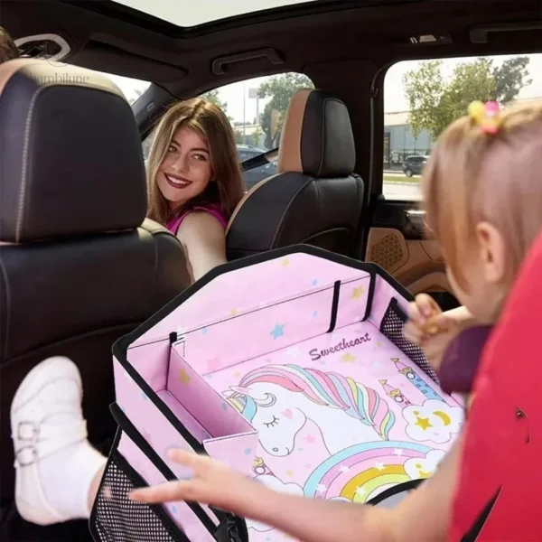 Table de siège portable pour les trajets en voiture