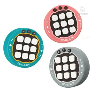 Morpion portable pour enfants, jeu de poche Tic Tac Toe