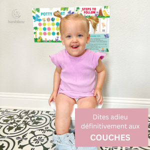 Autocollants motivants pour le potty training