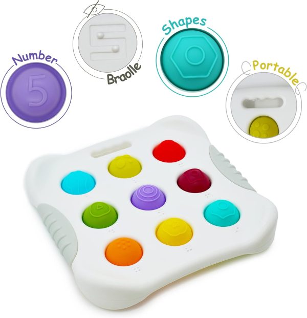 Jouet Fidget coloré pour éveiller les sens des tout-petits