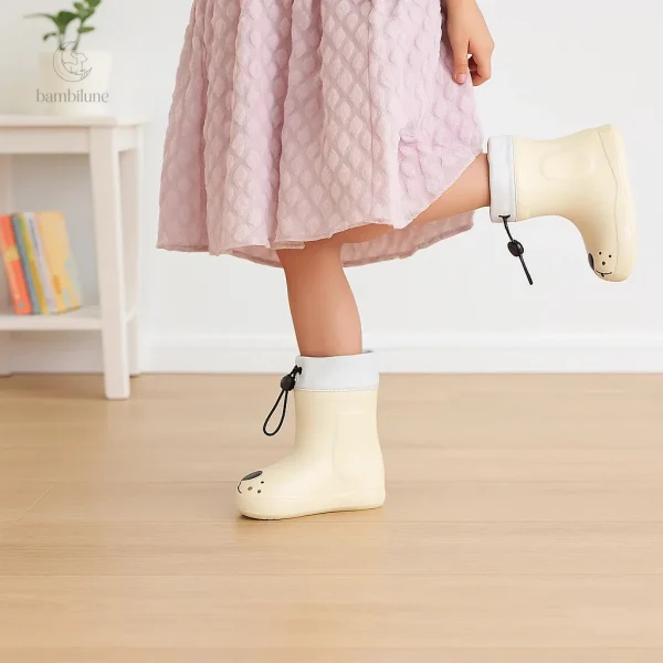 Bottes de pluie PuddlePaws pour enfants, imperméables et ludiques