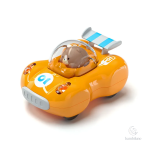 Plaisir de course avec la voiture Push Car pour jeunes enfants