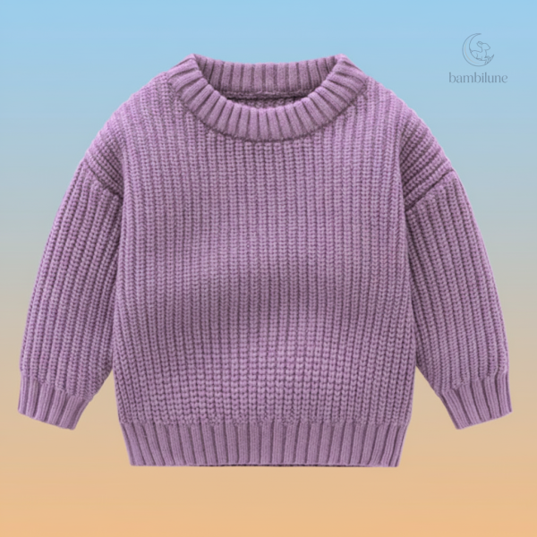 Pull en laine douce pour enfants, essentiel de la saison