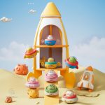 Push and Go UFO Toy – Jouet pour motricité
