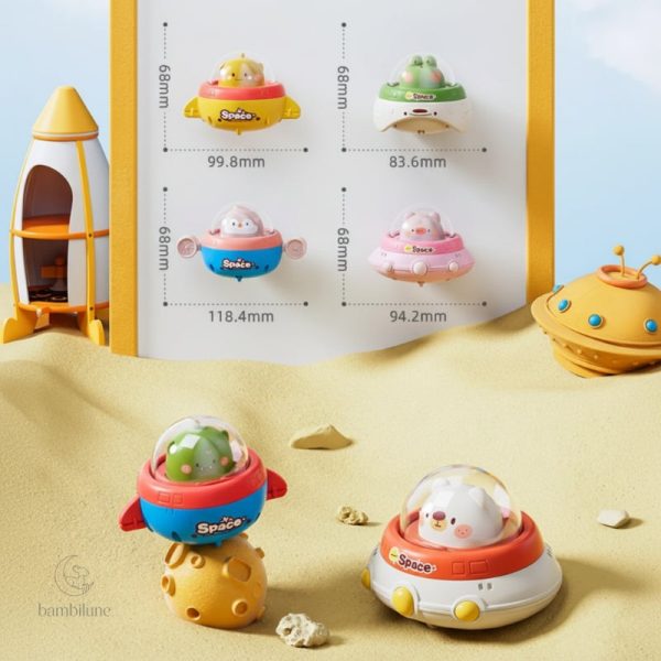 Push and Go UFO – Jouet ludique et engageant