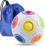 Jouet anti-stress coloré en forme de balle pour les tout-petits