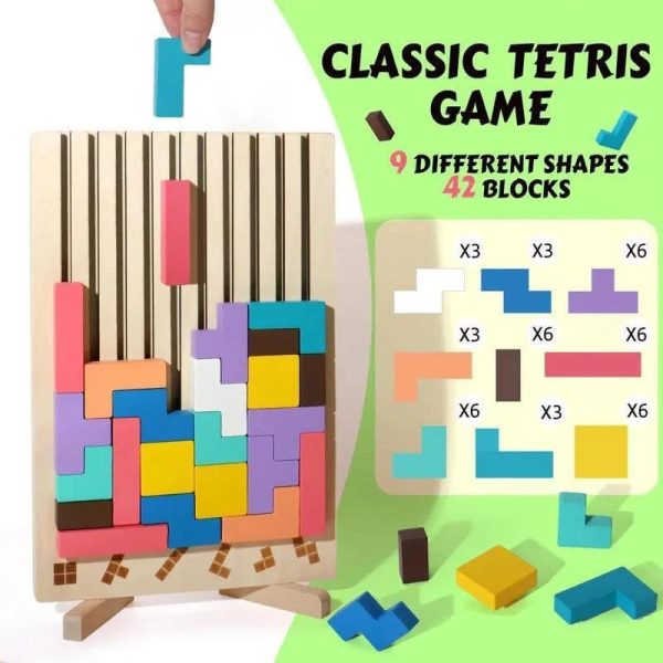 Puzzle coloré pour éveiller l'imagination des enfants