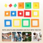 Blocs empilables pour apprendre à construire en s'amusant