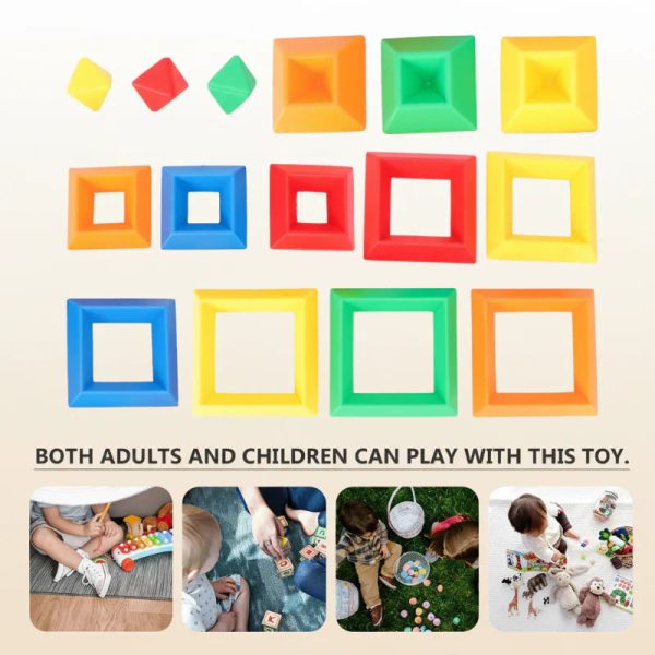 Blocs empilables pour apprendre à construire en s'amusant