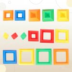 Jeu de construction en blocs pour éveiller les sens des enfants