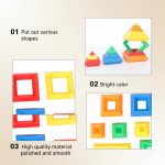 Pyramide de blocs pour renforcer la coordination main-œil