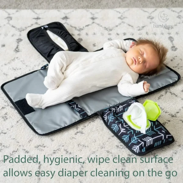 QuickChange – Tapis à langer souple pour un changement rapide
