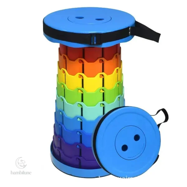 Tabouret pliant coloré, QuickSit, un choix polyvalent et pratique