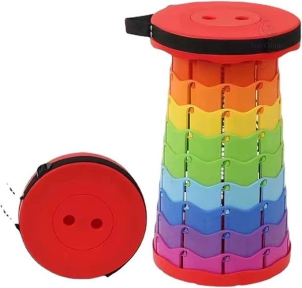 QuickSit, tabouret pliant aux couleurs vives, pour tous les besoins