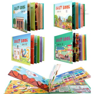 Quiet Book - Livre d'apprentissage pour enfants