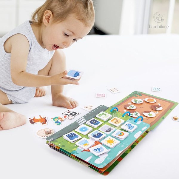 Quiet Book - Livre interactif pour s'amuser