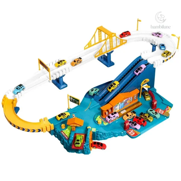 Circuit de voitures adapté aux tout-petits
