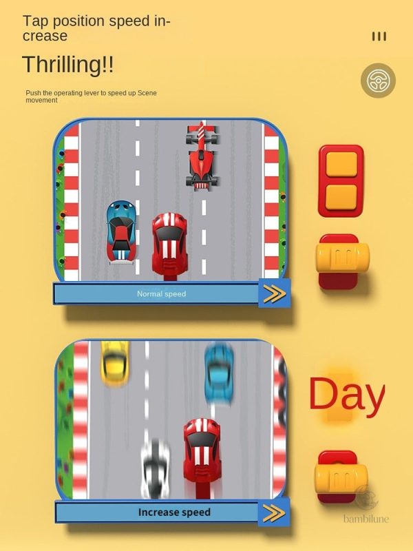 Racing Game : plaisir de la vitesse pour jeunes enfants