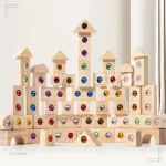 Jeu de blocs colorés pour les tout-petits de 3 à 4 ans