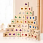 Jeu de blocs empilables pour la motricité fine
