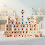 Jouets en bois Rainbow Gem pour les petits explorateurs