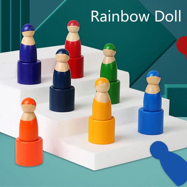 Jouet éducatif coloré pour développer la motricité fine
