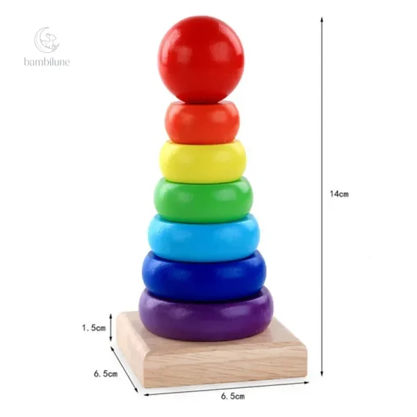 Jouet éducatif en bois pour stimuler l'imagination