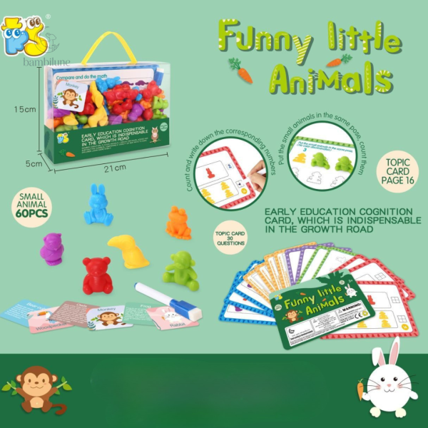 Jouets d'apprentissage arc-en-ciel pour les jeunes enfants