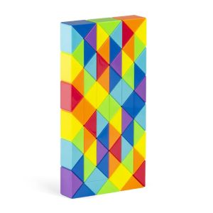 Jouet pliable et coloré pour stimuler la créativité