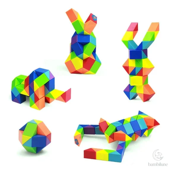 Rainbow Twister, un cube serpent créatif et ludique