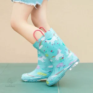 Bottes de pluie RainySteps pour enfants, faciles à enfiler