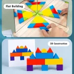 Jouet d'apprentissage avec miroir adapté aux jeunes enfants