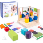 Puzzle ludique et miroir pour enfants de 4 à 5 ans