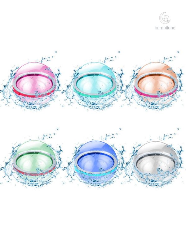 Activité extérieure rafraîchissante avec ballons réutilisables