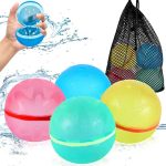 Ballons d'eau colorés pour divertir les enfants au soleil