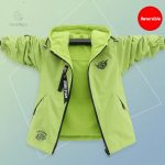Veste réversible, idéale pour les sorties