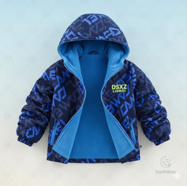 Veste enfant facile à porter et à entretenir