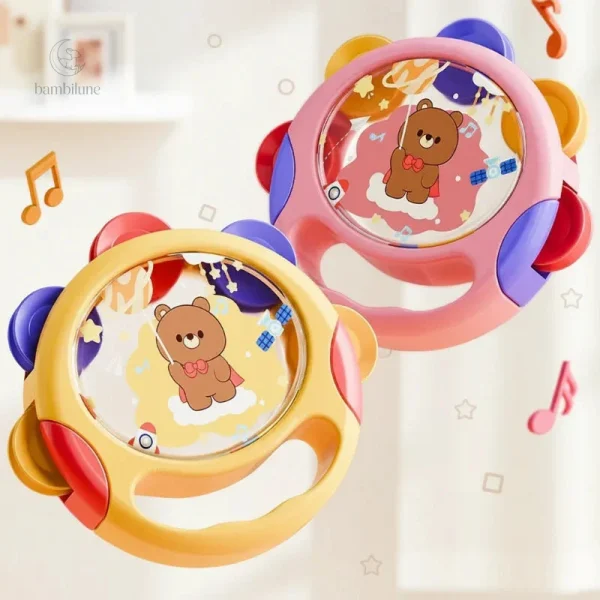 Tambourin interactif RhythmRing pour enfants de 3 à 4 ans