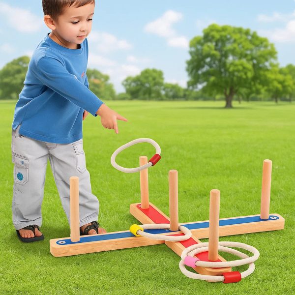 Jeu de lancer d'anneaux - RingToss pour enfants de 3 à 4 ans