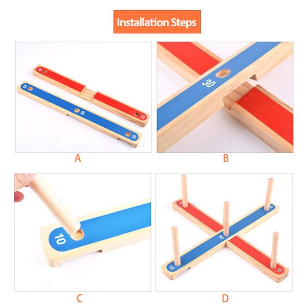 Jeu d'extérieur RingToss - Idéal pour les petits sportifs