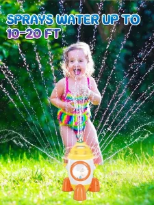 Accessoire d'été amusant – Fontaine à fusée innovante