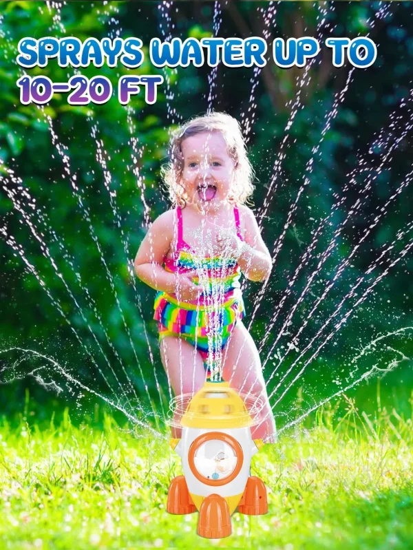 Accessoire d'été amusant – Fontaine à fusée innovante