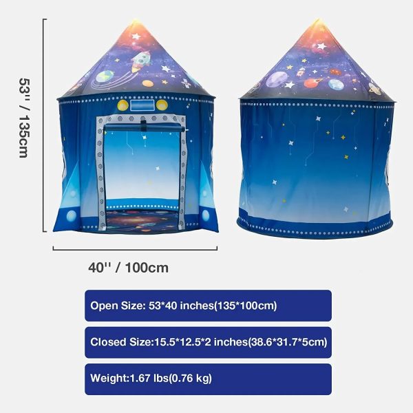 Tente colorée pour jeux en extérieur et intérieur