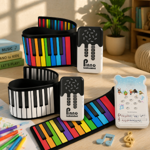 Piano pliable créatif pour enfants de 3 à 4 ans