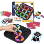 Casse-tête stimulant Rotating Logic - Jeu de société Tangram