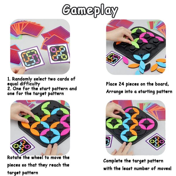 Jeu de société Tangram - Casse-tête créatif