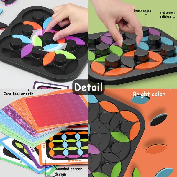 Casse-tête Rotating Logic - Amusement en famille